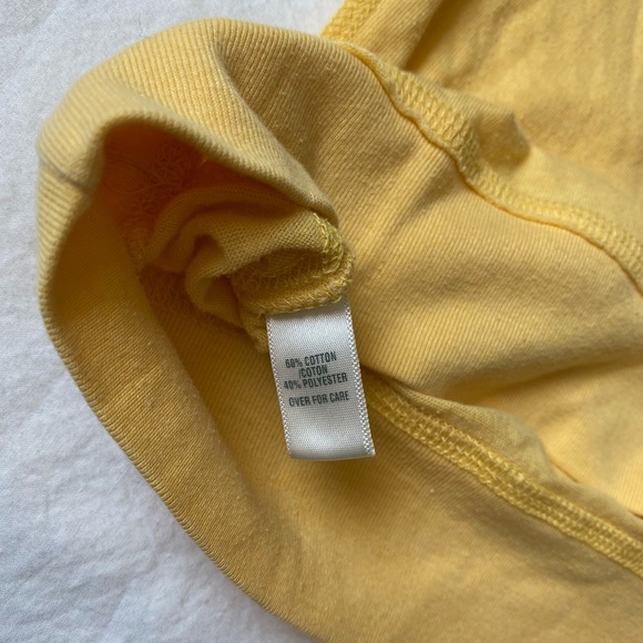 Abercrombie Kids Yellow Long Sleeve - Picture 3 of 4